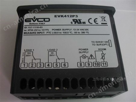 专业销售意大利美控EVCO温控器EVK412P7PVXS
