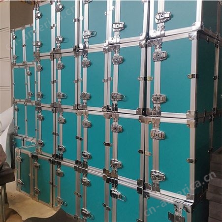 厂家供应铝合金箱 金属克马锁箱 铝箱 仪器设备收纳箱 欢迎定制