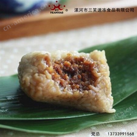豆沙粽代理  鲜肉粽子   速冻食品批发商