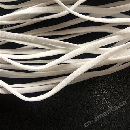 3mm直径口罩绳  口罩捆绑绳  厂家批发  口罩耳带厂家