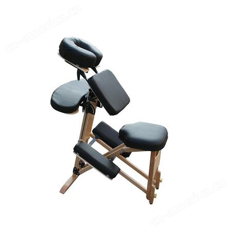 H-ROOT康路 家用小型振动按摩椅 多功能Y004木质折叠椅