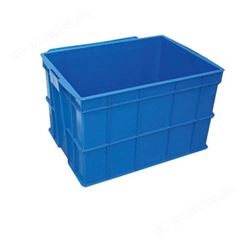 塑料周转箱长方形带盖 物流箱塑料箱 大号熟胶箱