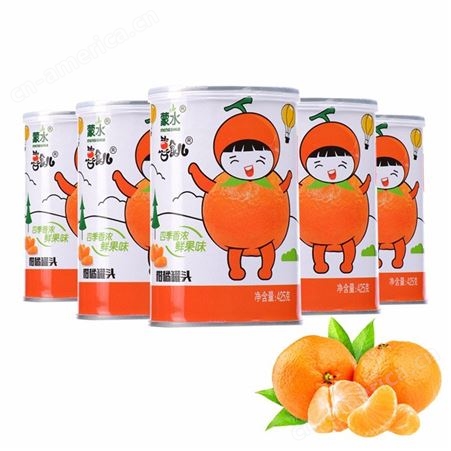 厂家香甜可口 橘子罐头厂 罐装水果橘子罐头