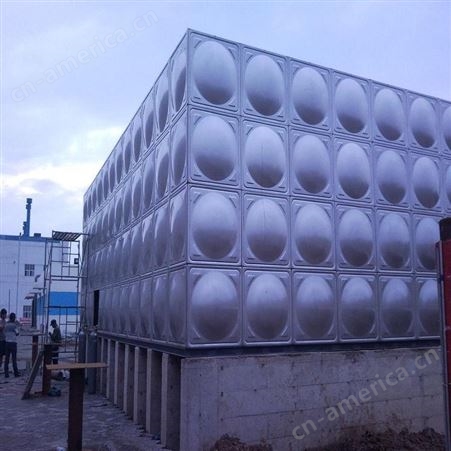 供应304不锈钢水箱 长方形储水箱商用储水罐消防保温箱
