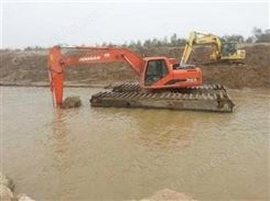 水陆两用挖机出租 黔东南水上挖机出租厂家