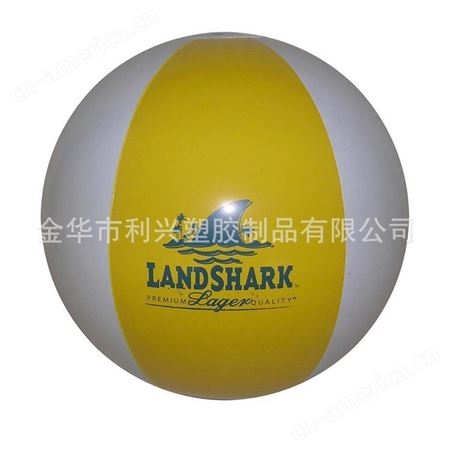 6片充气沙滩球 彩色球 卡通水球 广告充气玩具沙滩海