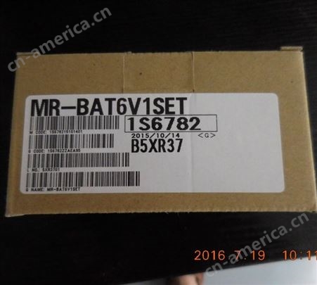 MITSUBISHI   伺服控制器电池  MR-BAT6V1SET