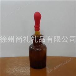 供应化学玻璃器材60ml棕色滴瓶教学玻璃器材瓶
