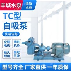 羊城 TC型自吸泵 电动自吸离心泵 自吸化工泵 不锈钢自吸泵
