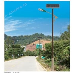 劲辉新农村建设6米太阳能路灯 道路工程照明8米灯