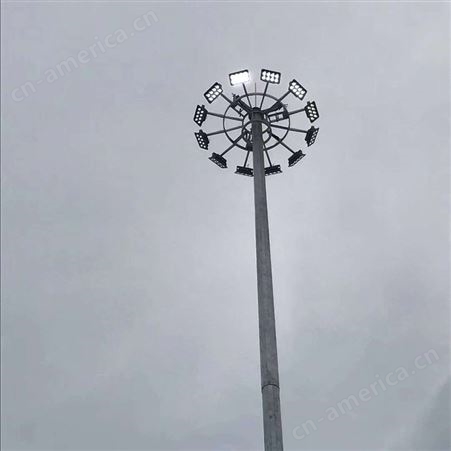 【润旭】球场高杆灯，立交桥高杆灯，Q235B热镀锌高杆灯